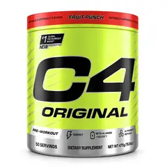 CELLUCOR - Pre-entreno C4 Original 50 Servicios - Fruit Punch