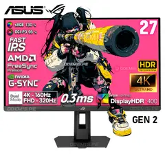 ASUS - Monitor Gamer ROG Strix XG27UCS Gen2 27" 4K Fast IPS 160Hz