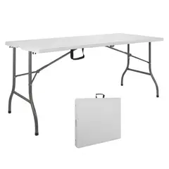 GENERICO - Mesa Plegable Portátil Tipo Maletín Multipropósito 180cm COD Z-180C