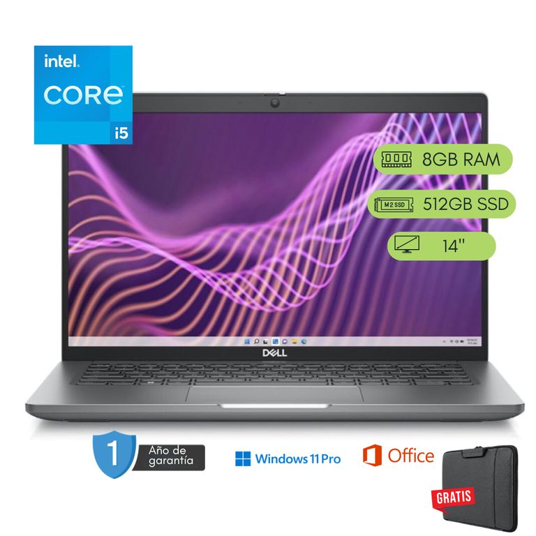Laptop Latitude 5440 Core i5 13va 8GB RAM 512 GB SSD Reacondicionada