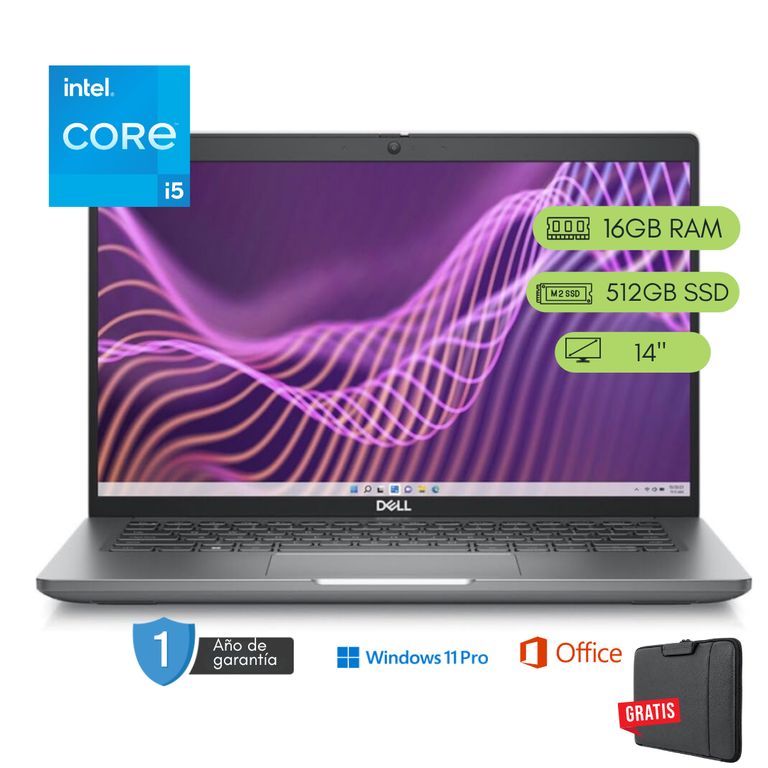 Laptop Latitude 5440 Core i5 13va 16GB RAM 512 GB SSD Reacondicionada