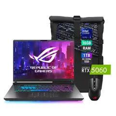 ASUS - Laptop ROG Strix G16 U9 16GB RAM 1TB SSD RTX 5060 8GB W11