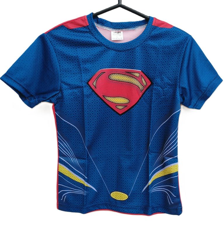 POLO SUPERMAN NIÑO SUPERHEROE
