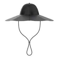 ECOFLOW - Sombrero solar 6V M-L IP65 protección UV negro