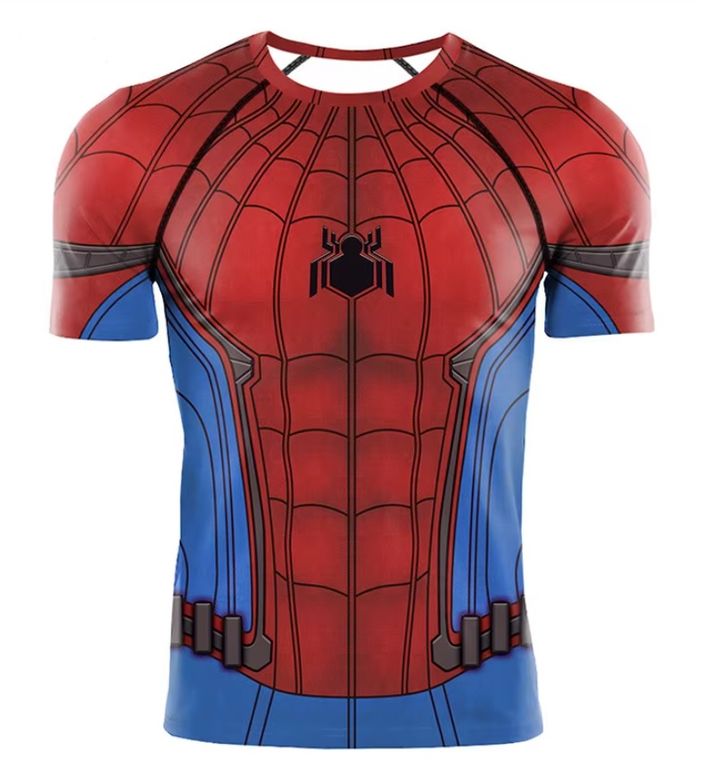 POLO COMPRESION SPIDERMAN HOMBRE ARAÑA