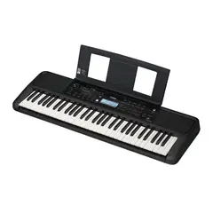 Yamaha - Teclado Portátil PSR-E383 61 Teclas Sensitivas con adaptador original