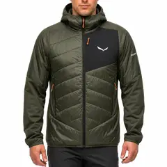 SALEWA - Casaca hibrida Ortles TirolWool - Faded green