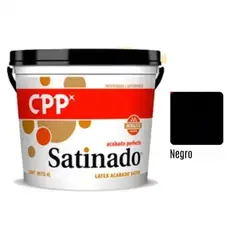 CPP - Pintura Látex Satinado NEGRO 1GL