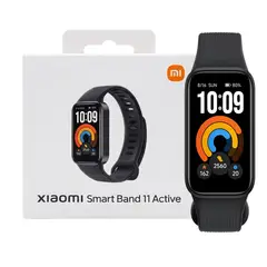 XIAOMI - Smart Band 11 Active, pantalla LCD 1.47", más de 50 modos deportivos Negro