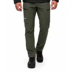 SALEWA - Pantalón Puez Hemp - Dark olive