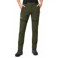 SALEWA - Pantalón convertible Pedroc 3 - Dark olive