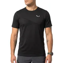 SALEWA - Polo manga corta Puez Dry - Black out