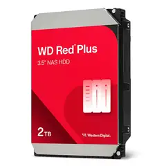 WESTERN DIGITAL - Disco Duro 2 TB Red Plus HDD SATA