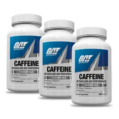 GAT - PACK X 03 - Cafeina SPORT - 100 Tabletas