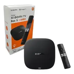 XIAOMI - Mi TV Box S 3ra GEN 4K Ultra HD 32gb 2gb Control Voz Google TV - Negro