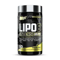NUTREX RESEARCH - Lipo 6 Black INTENSE - 60 Capsulas