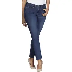DICKIES - PANTALÓN MUJER JEAN PERFECT SHAPE CURVY FIT SKINNY L /AZUL CLARO FD148SNB