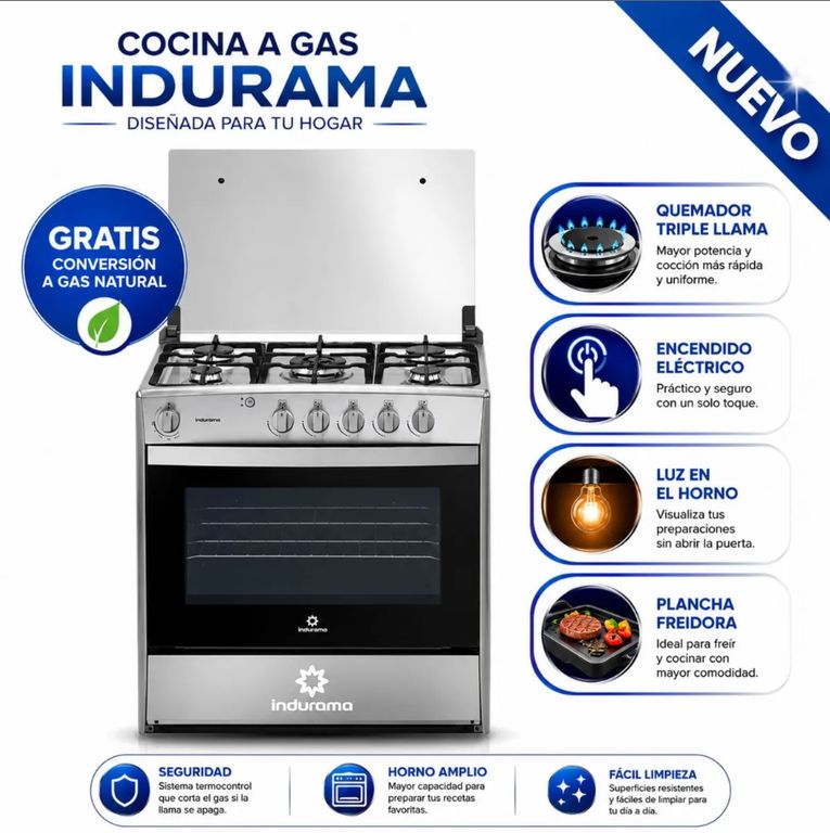 COCINA CANTABRIA 5 HORNILLAS