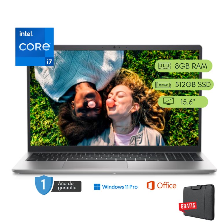 Laptop Latitude 3520 Core i7 11va 8GB RAM 512 GB SSD Reacondicionada