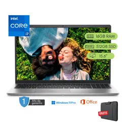 Dell - Laptop Latitude 3520 Core i7 11va 16GB RAM 512 GB SSD Reacondicionada