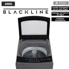 BLACKLINE - LAVADORA 20KG COLOR GRIS OSCURO MOD SPBL20TL