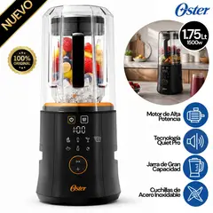 OSTER - Licuadora Silenciosa Profesional Quiet Pro BLSTQP-ST