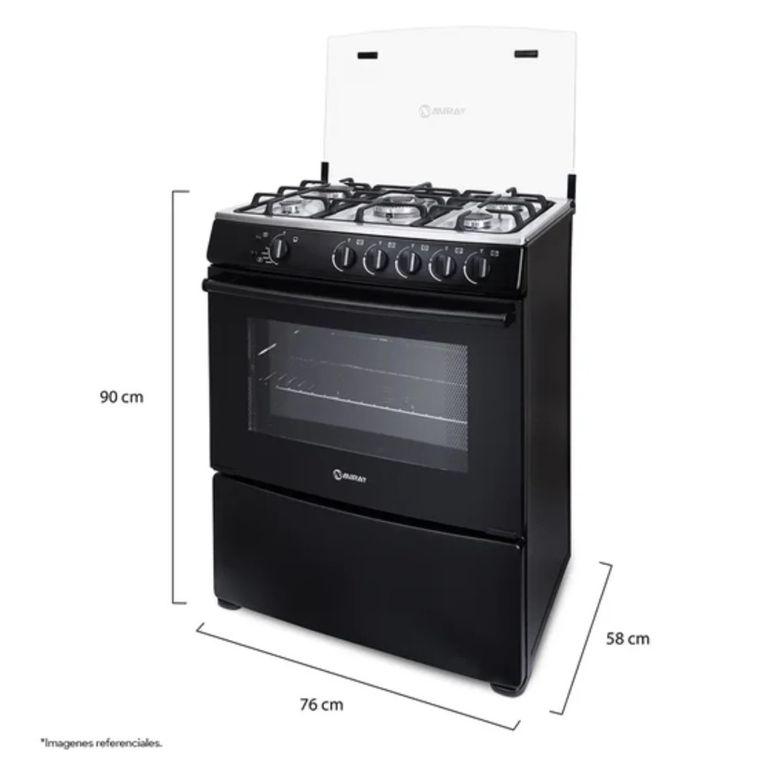 Cocina a Gas GIRASOL PLUS GLP 5 Hornillas