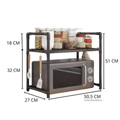GENERICO - SOPORTE ORGANIZADOR DE MICROONDAS