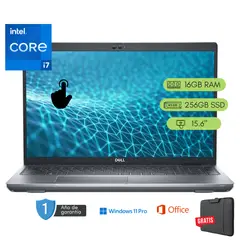 Dell - Laptop Latitude 5531 Core i7 12va 16GB RAM 256 GB SSD Touch Reacondicionada
