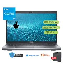 Dell - Laptop Latitude 5531 Core i5 12va 8GB RAM 256 GB SSD Touch Reacondicionada