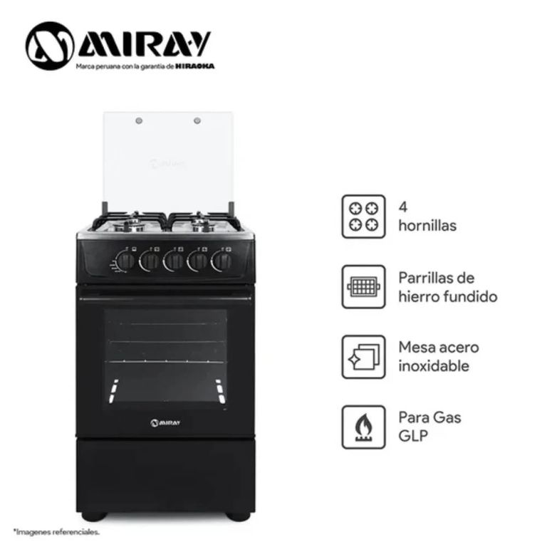 Cocina a Gas ANIS PLUS GLP 4 Hornillas