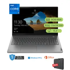 LENOVO - Laptop ThinkBook 15 G2 ITL Core i7 11va 8GB RAM 256 GB SSD Reacondicionada