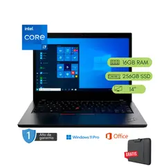 LENOVO - Laptop ThinkPad L14 Core i7 11va 16GB RAM 256 GB SSD Reacondicionada