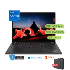 LENOVO - Laptop ThinkPad T14s Core i7 11va 16GB RAM 256 GB SSD Reacondicionada