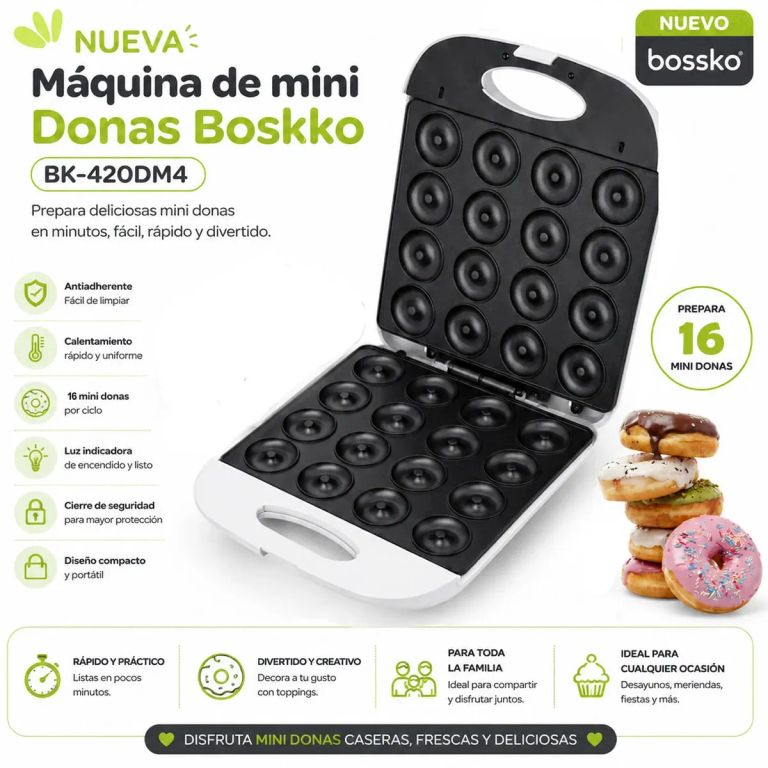 Maquina De Donas 16 Unidades BK-420DM4