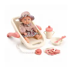 GENERICO - Juguete De Niña Cuna Con Muñeca Interactivo