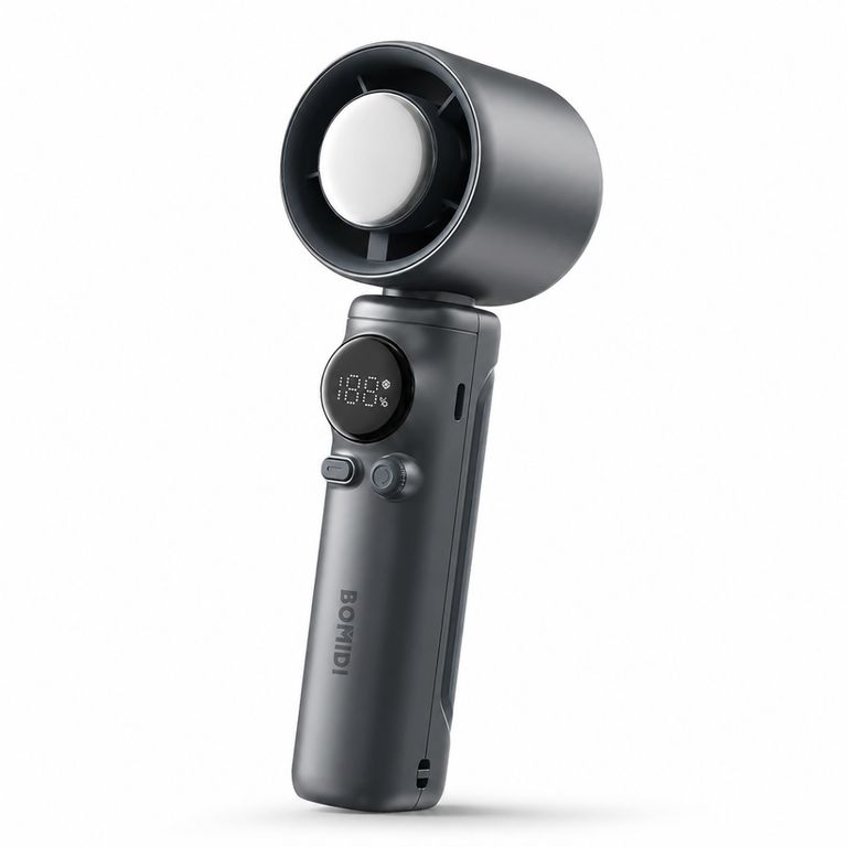 Mini Ventilador MF01 Negro Portátil Recargable