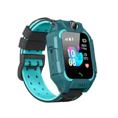 GENERICO - Smartwatch Niños Con Chip Q19 Verde Llamadas, Rastreo, Cámara y SOS