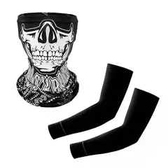 Rockbros - Pack de Bandana y Mangas de Verano para Ciclismo Moto y Scooter