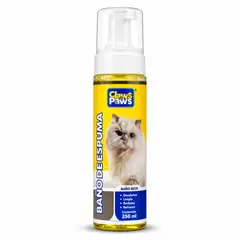 GENERICO - Claws & Paws Shampoo de Baño en Seco para Gatos 250ML