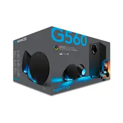 LOGITECH - Parlantes G560 Lightsync Iluminación Rgb Audio 7.1 Color Negro