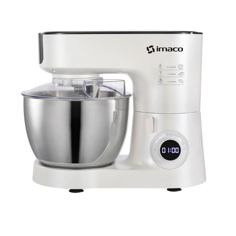 Batidora Pedestal 6.3L SM1500W | Mezcladora de Cocina de Alta Potencia
