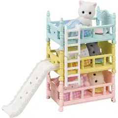 SYLVANIAN FAMILIES - Juguete Sylvanian Accesorios Triple Camarote Original