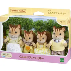SYLVANIAN FAMILIES - Juguete Sylvanian Ternurin Familia Ardilla Original