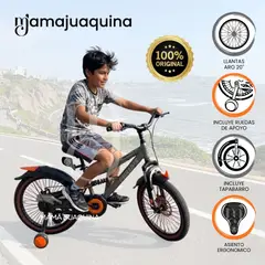 PHILIPS - Bicicleta Para Niño «BLAZER» ARO 20 Colección Exclusiva Gray