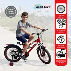 PHILIPS - Bicicleta Para Niño «BLAZER» ARO 20 Colección Exclusiva Red