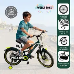 PHILIPS - Bicicleta Para Niño «BLAZER» ARO 20 Colección Exclusiva Dark Green