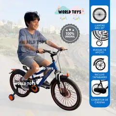 PHILIPS - Bicicleta Para Niño «BLAZER» ARO 20 Colección Exclusiva Blue