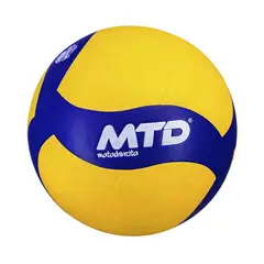 MTD - PELOTA DE VÓLEY INFANTIL TALLA 4 PU PREMIUM MT-850 AMARILLO AZUL