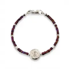 RAGNAR FYNN - Pulsera Artai - San Benito plata 950